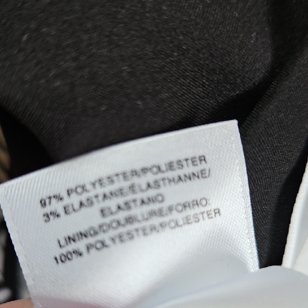 Kasper Black and White Midi Dress with Sophisticated Style - Picture 5 of 10